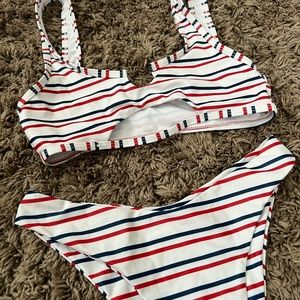 Red, White, and Blue Swim set